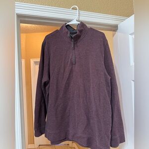 Sweater pullover zip up